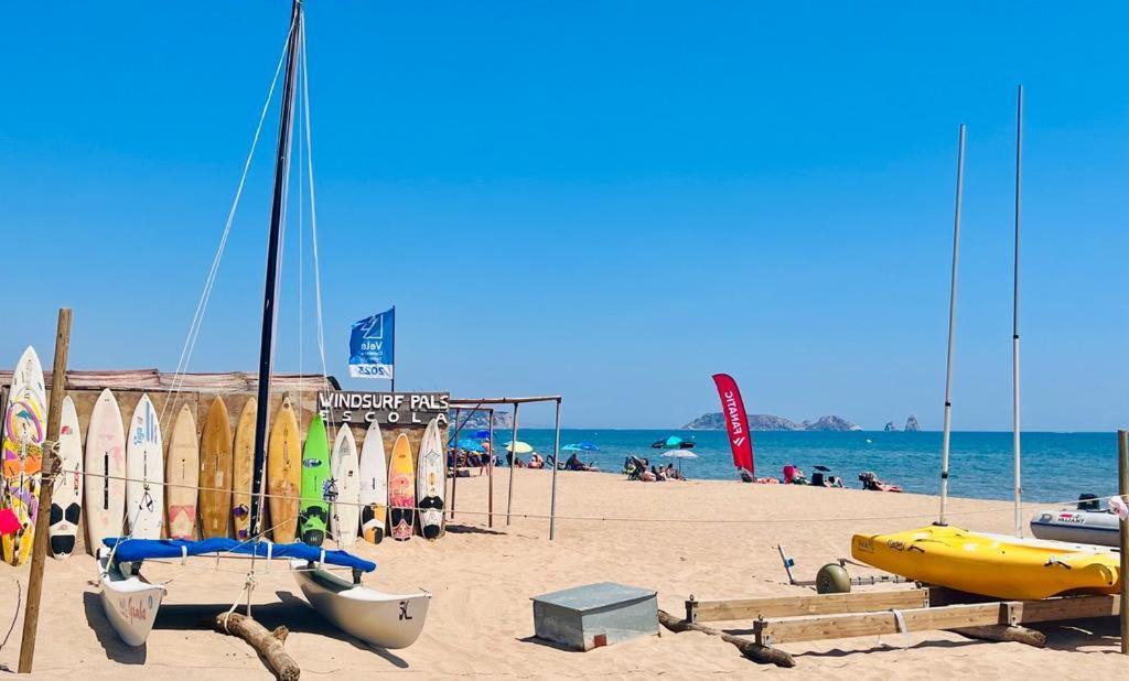 Precioso Apartamento En La Playa De Pals Con Piscina - Recinto Puig Sa Guilla Exterior foto